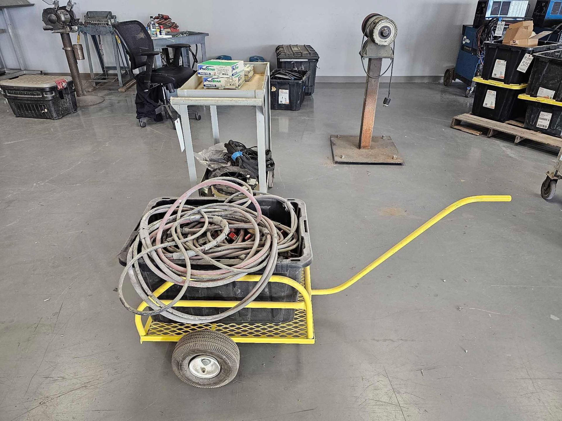 (2) ROLLING CARTS WITH WELDING ACCESSORIES - Image 2 of 10