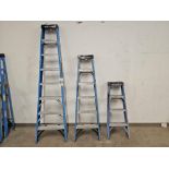 (3) WERNER LADDERS 10',6',4'