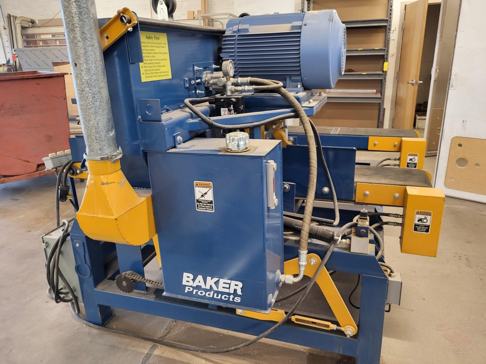 BAKER PRODUCTS MODEL ABX SINGLE HEAD RESAW BANDSAW - Image 4 of 9