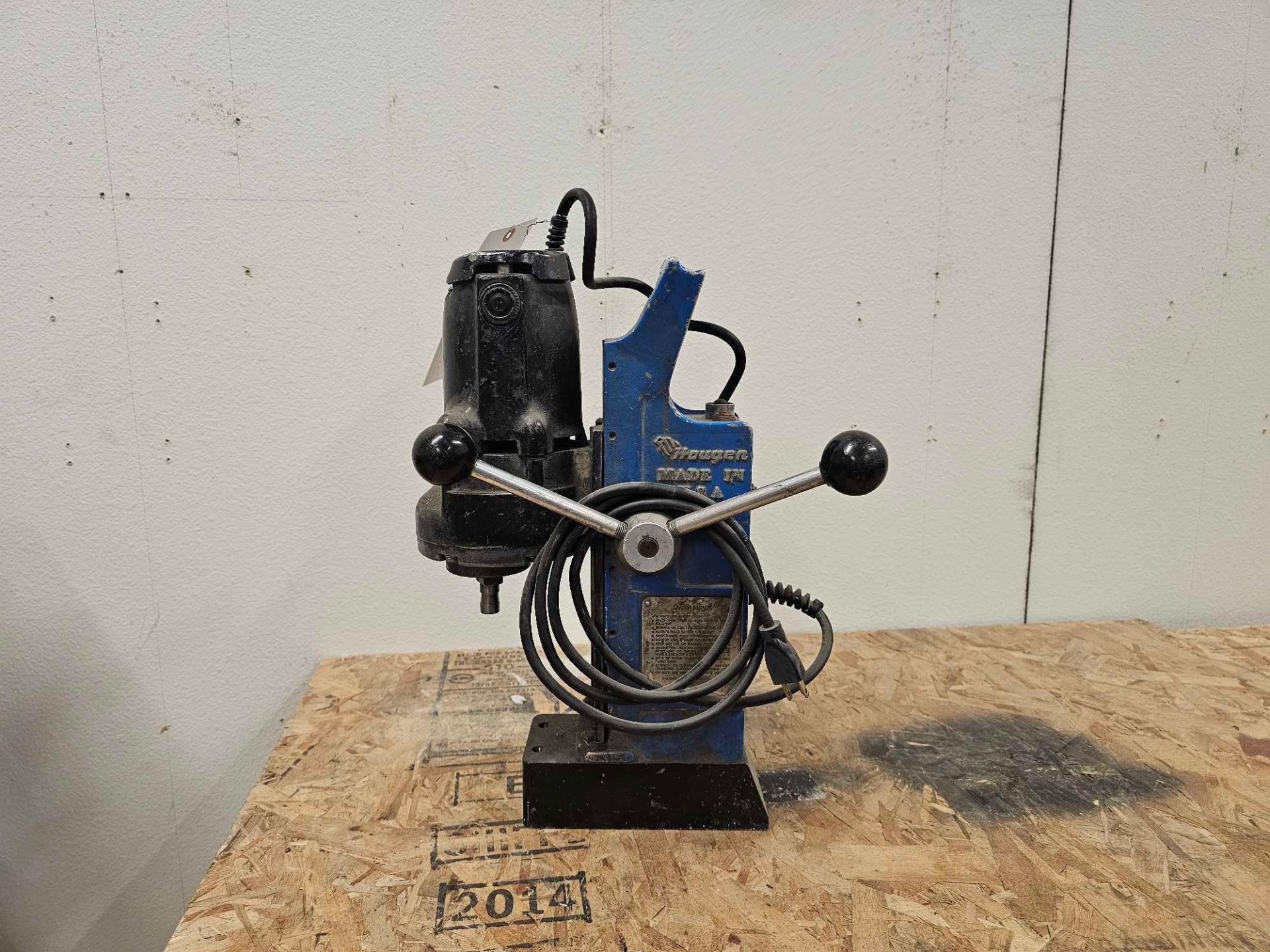 HOUGEN MAG DRILL, MAGNETIC DRILL PRESS - Image 4 of 5