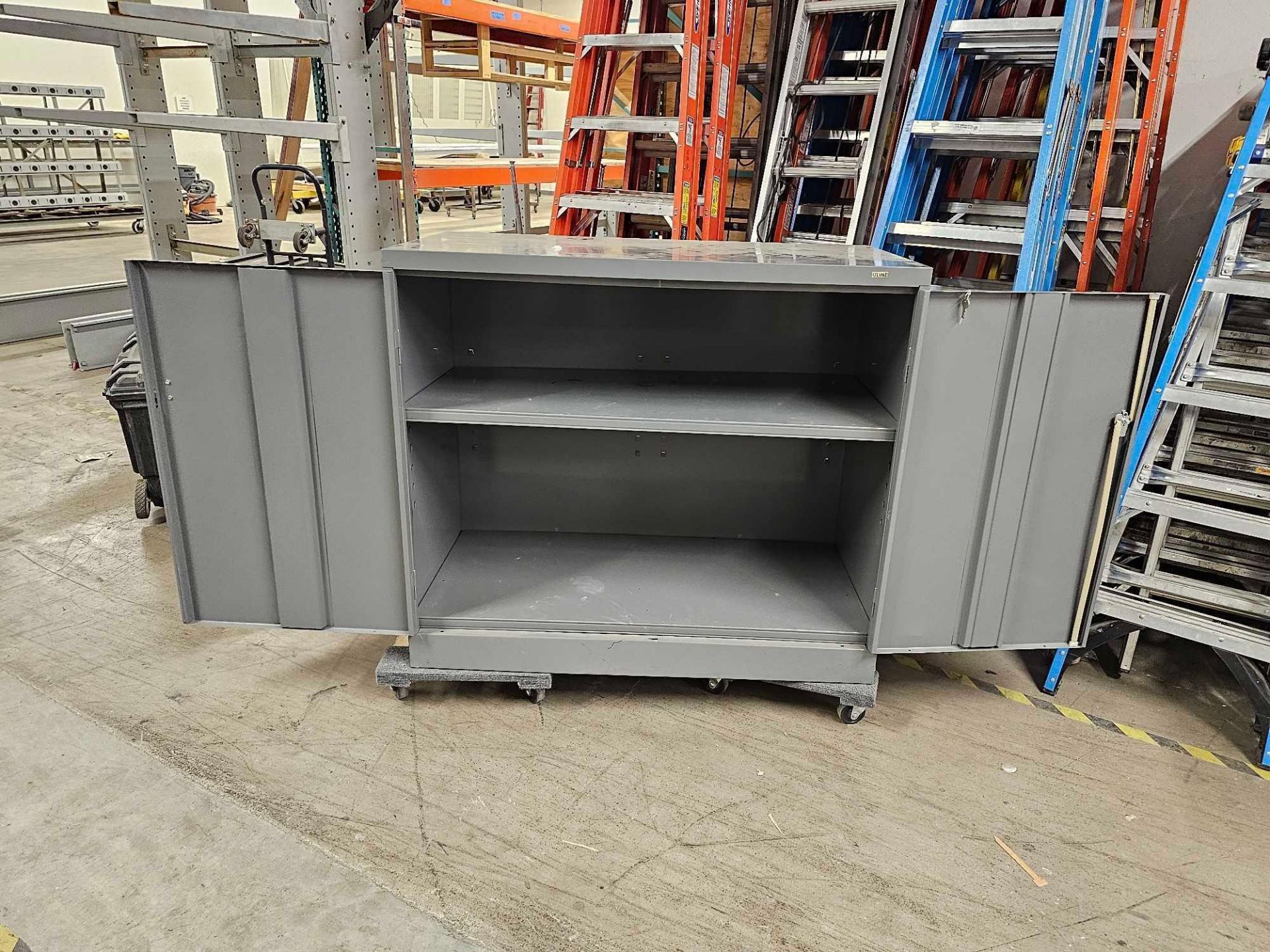 42"X48"X18" ULINE STORAGE CABINET - Image 4 of 5