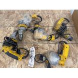 (5) DEWALT POWER DRILLS