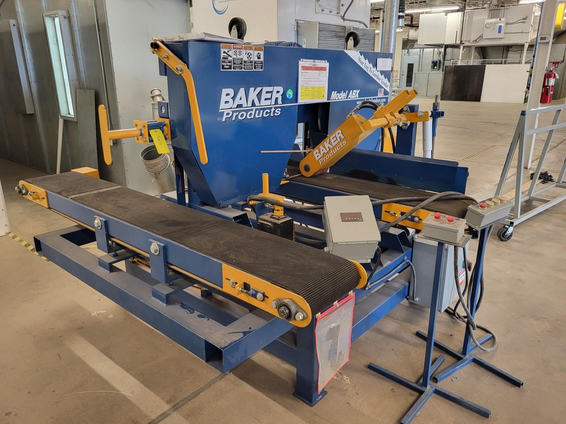 BAKER PRODUCTS MODEL ABX SINGLE HEAD RESAW BANDSAW - Image 2 of 9