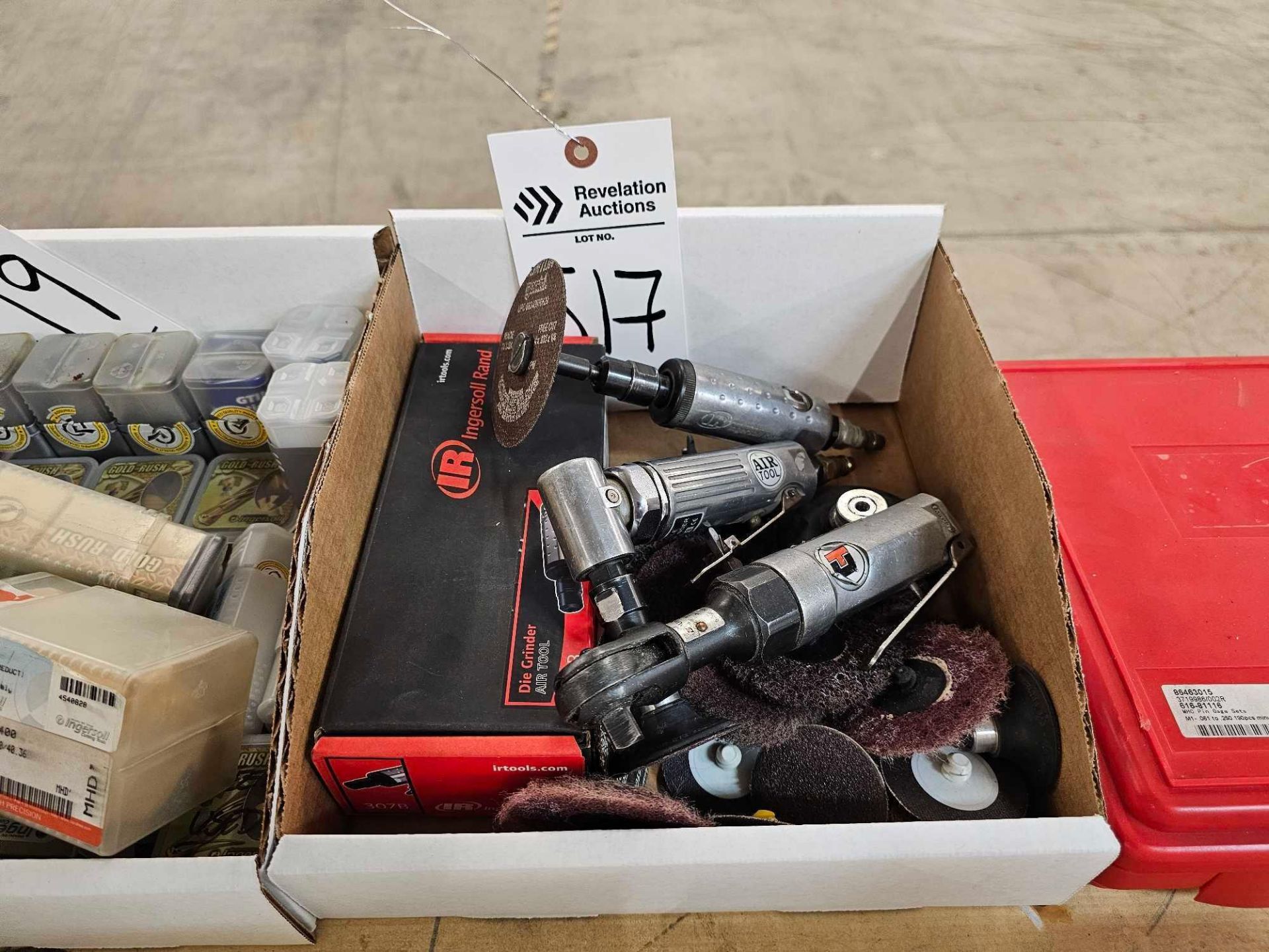 ASSORTED PNEUMATIC TOOLS, AIR TOOLS, DIE GRINDERS