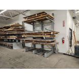 15'X15'X5' CANTILEVER RACKING (WITHOUT CONTENTS)
