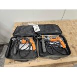 (2) RIDGID 1/2" POWER DRILLS