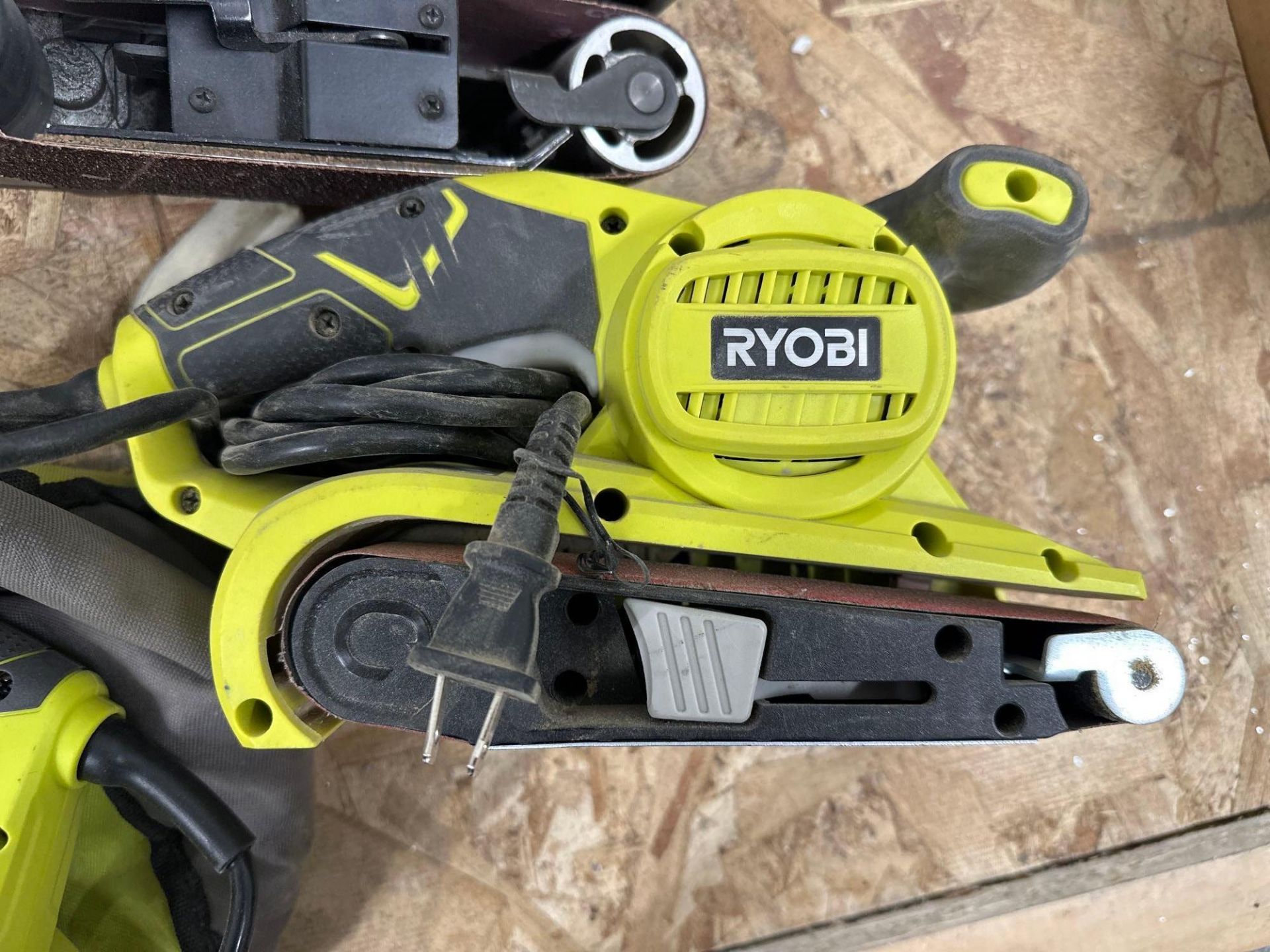 (3) BELT SANDERS, RYOBI AND PORTER CABLE - Image 4 of 5