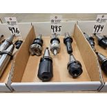 (5) ASSORTED CAT 40 TOOL HOLDERS