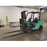 MITSUBISHI FG30N 5500# LP FORKLIFT, 2002