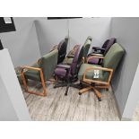 (10) OFFICE CHAIRS