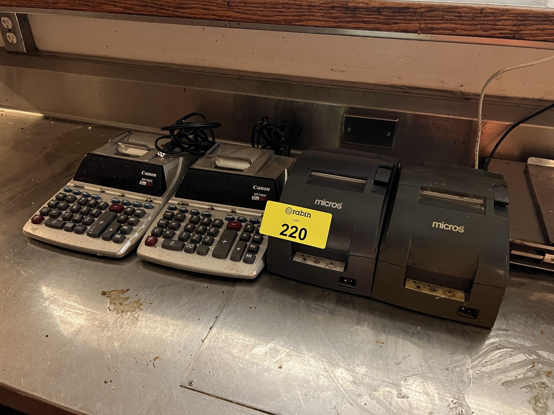 Receipt Printers and Printing Calculators