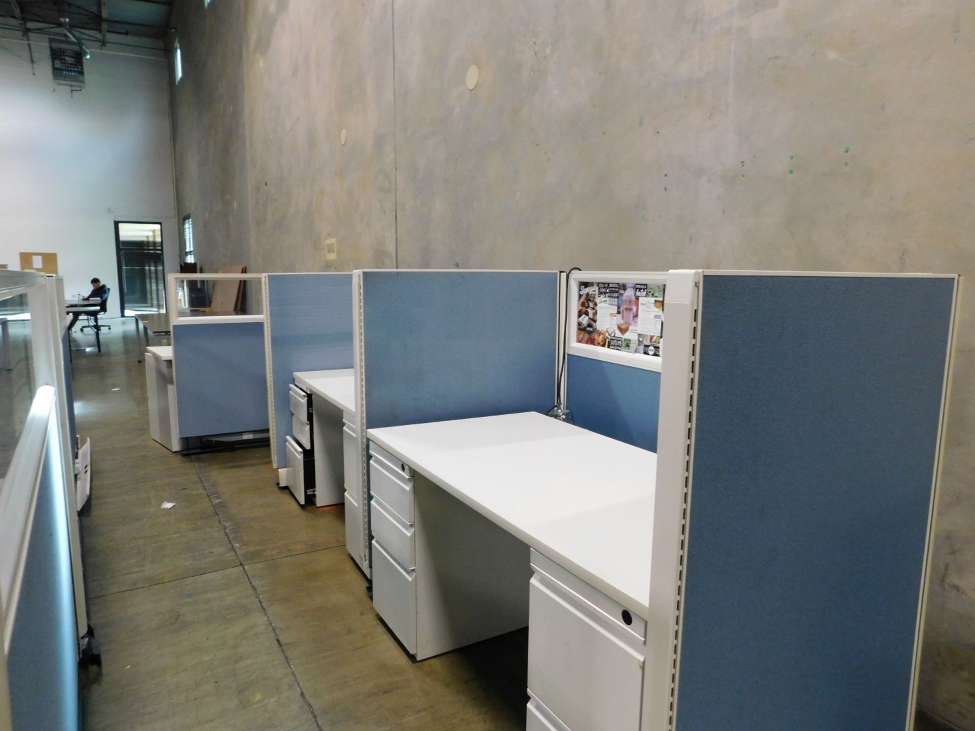 Sections of Office Cubicles