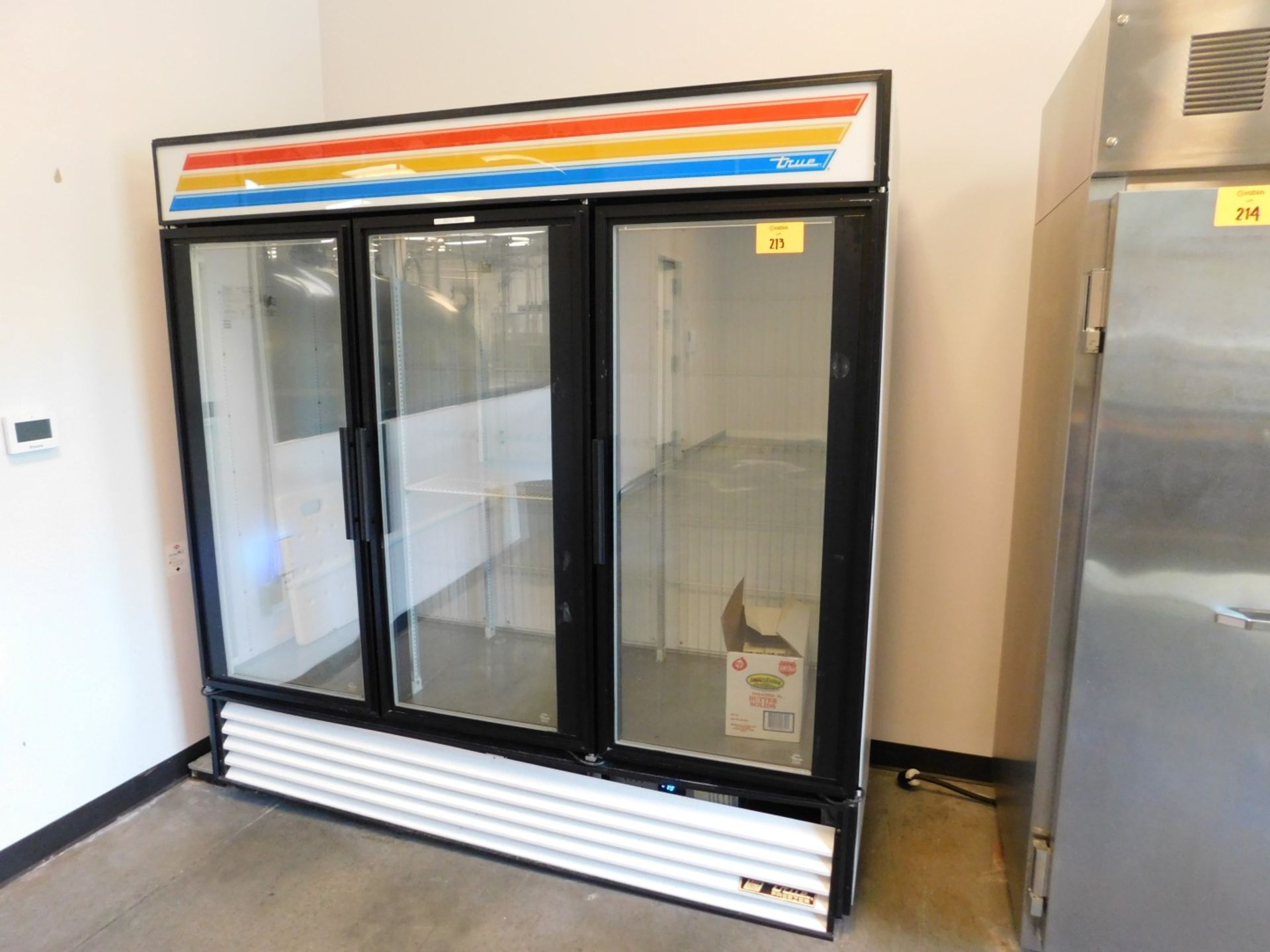 3-Section Display Freezer