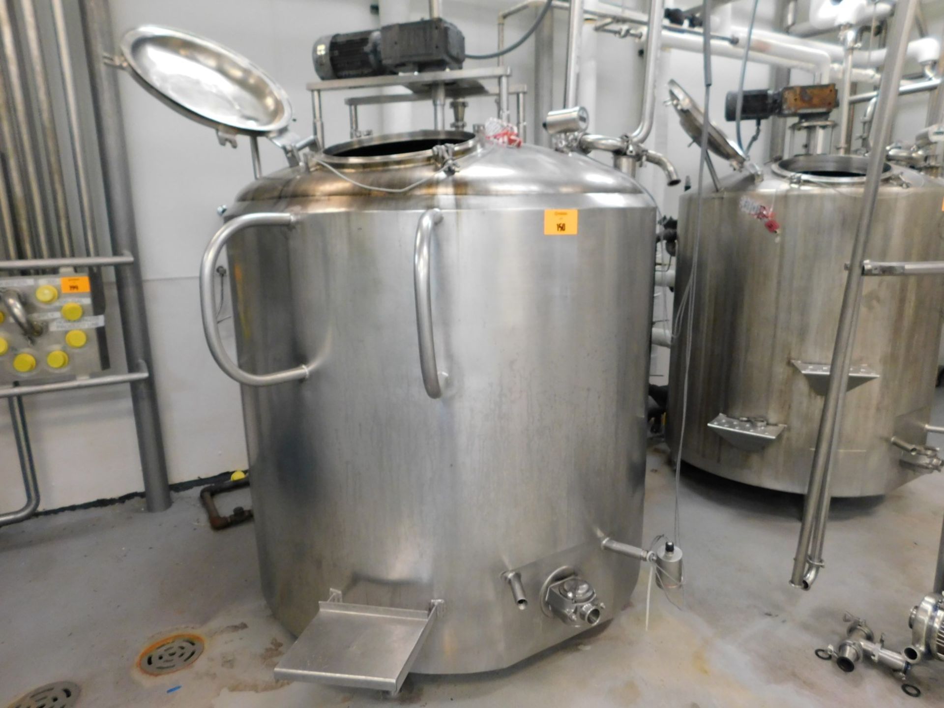 Jacketed Stainless Processing Tank