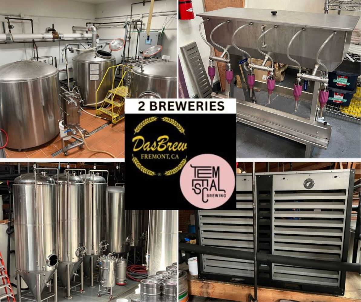 Complete 15 BBL Brewery & Tap Room With Additions