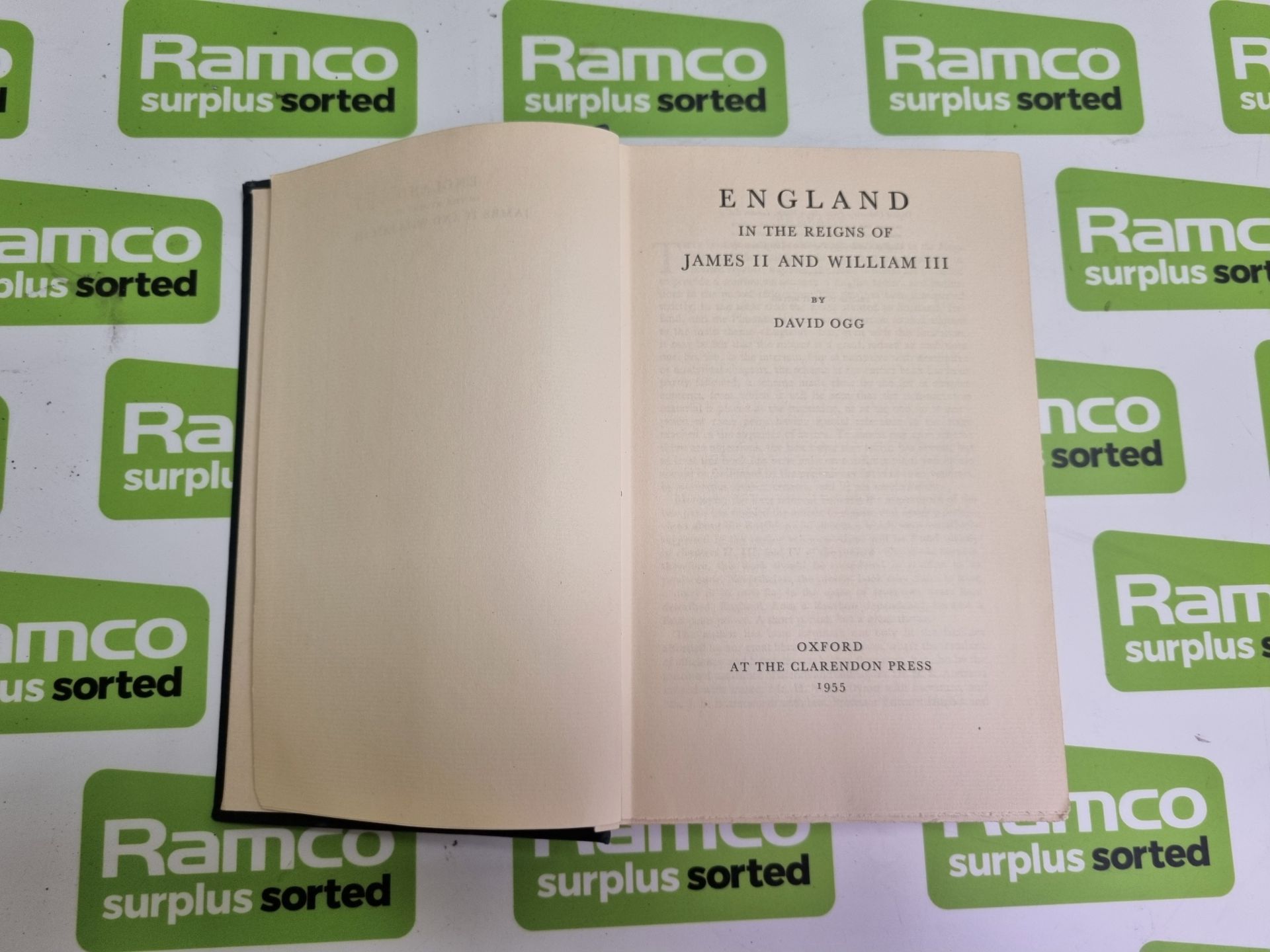 England in the reign of Charles II By David Ogg - Oxford 1955, England in the reign of James II - Image 10 of 12