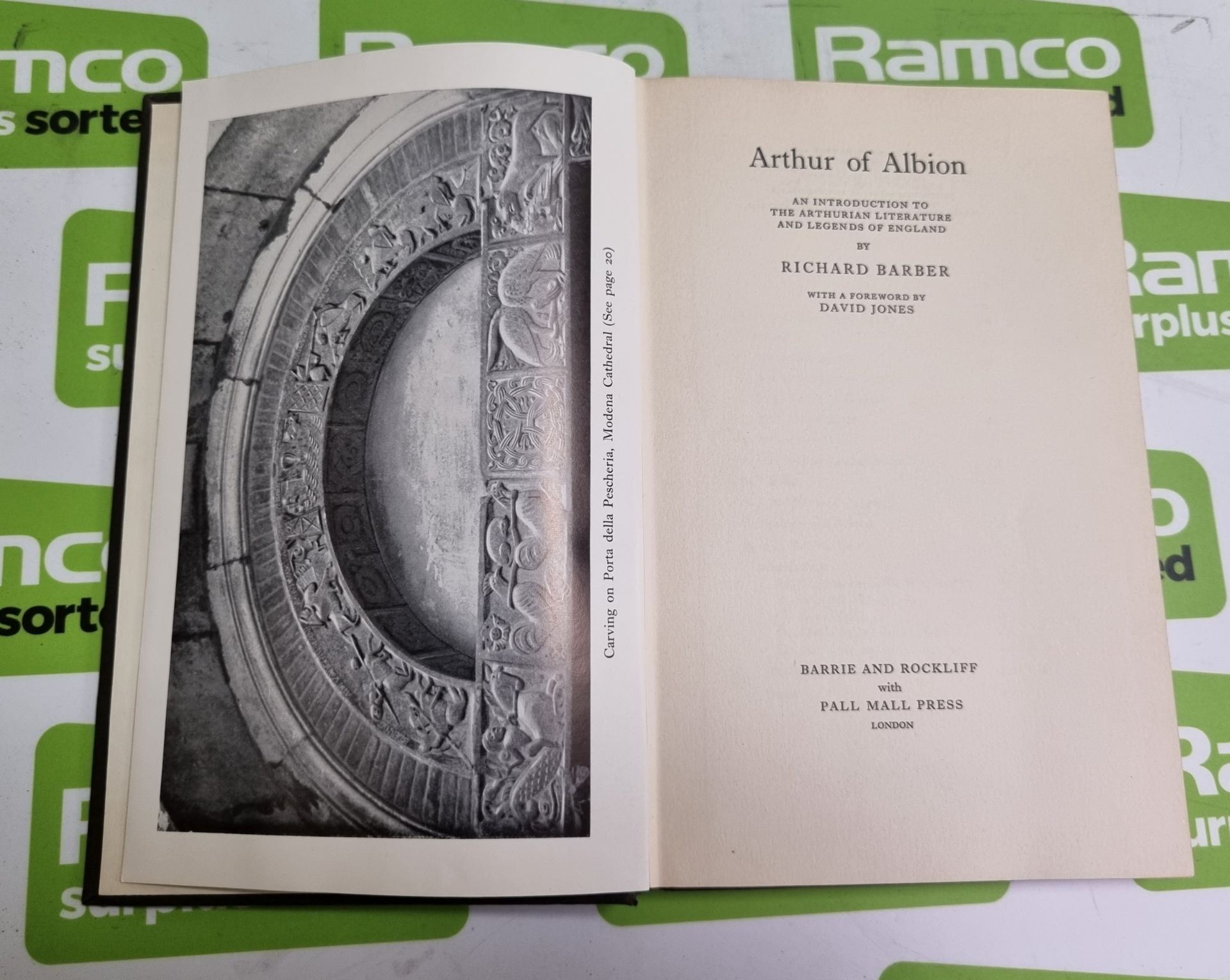 King Arthur's Avalon : Geoffrey Ashe - London 1957, Arthur of Albion : R.W.Barber - London 1961 - Image 6 of 8