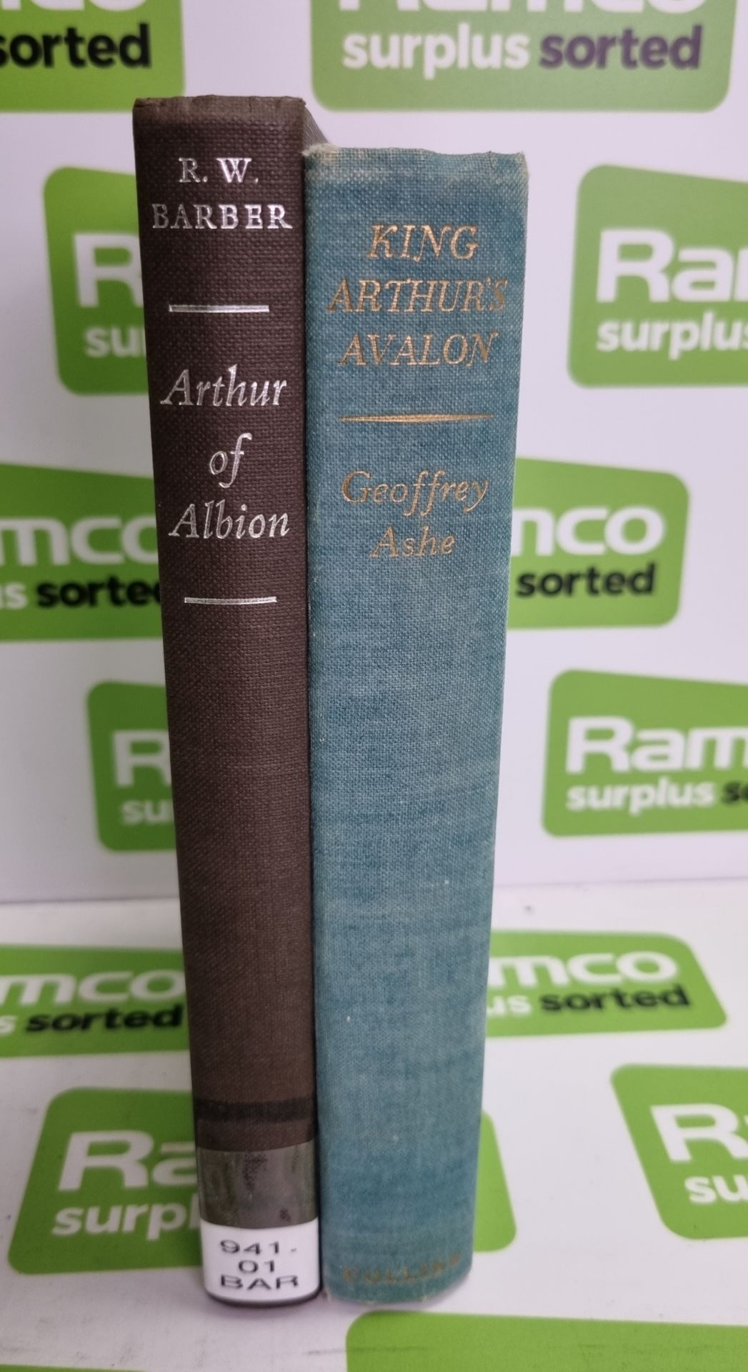 King Arthur's Avalon : Geoffrey Ashe - London 1957, Arthur of Albion : R.W.Barber - London 1961 - Image 2 of 8