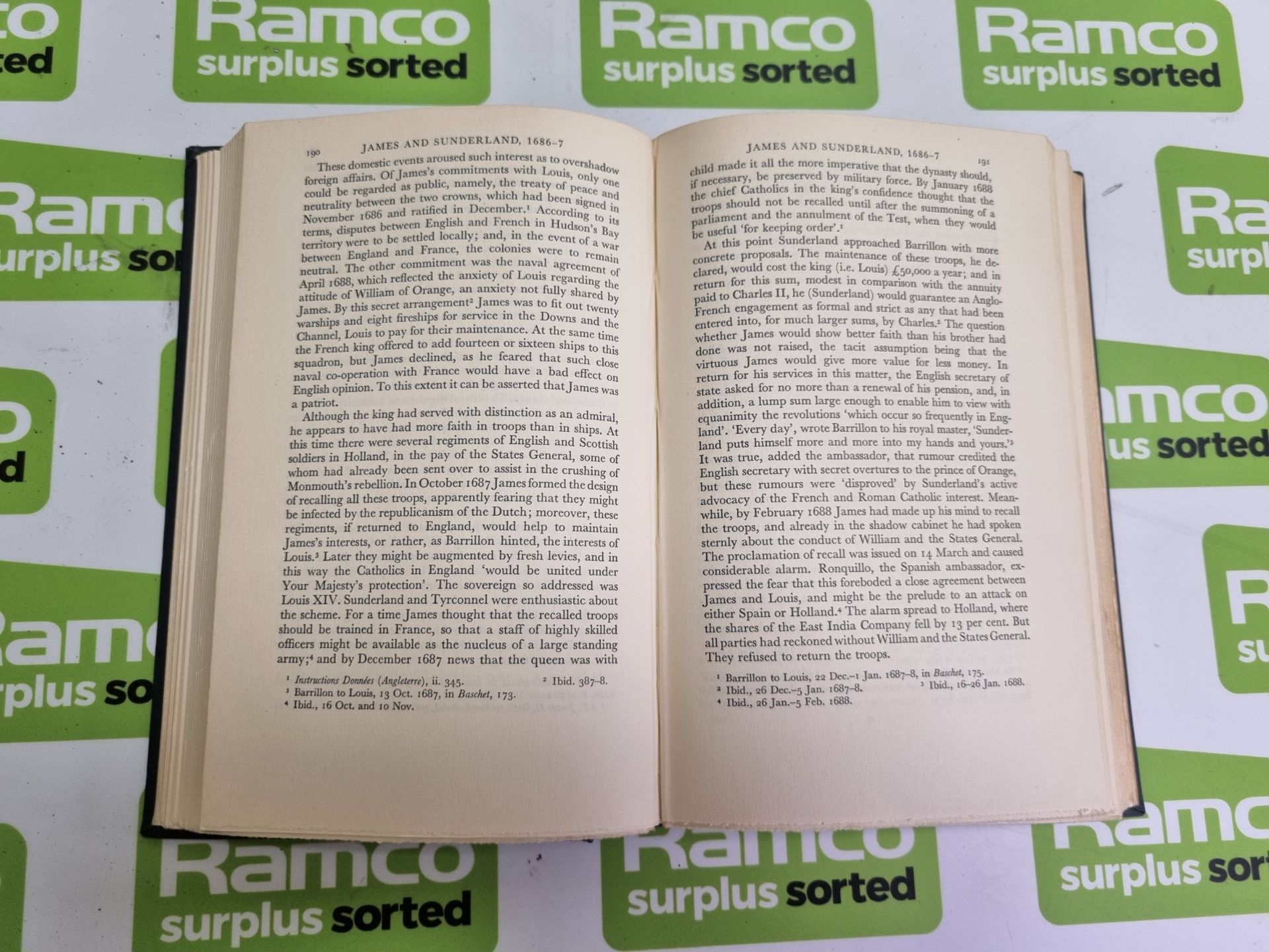 England in the reign of Charles II By David Ogg - Oxford 1955, England in the reign of James II - Image 11 of 12