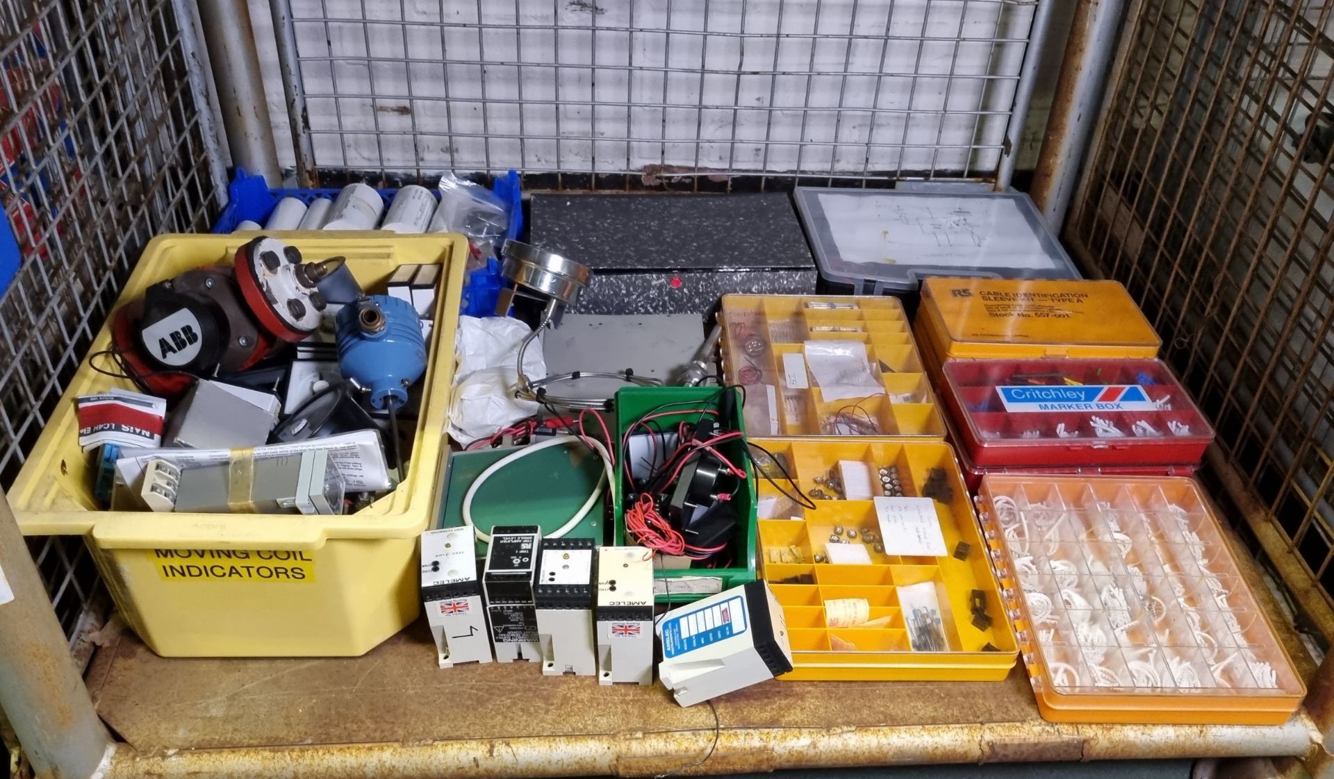 Electrical parts and supplies which include: transmitters, gauges, cable identification markers - Image 2 of 5