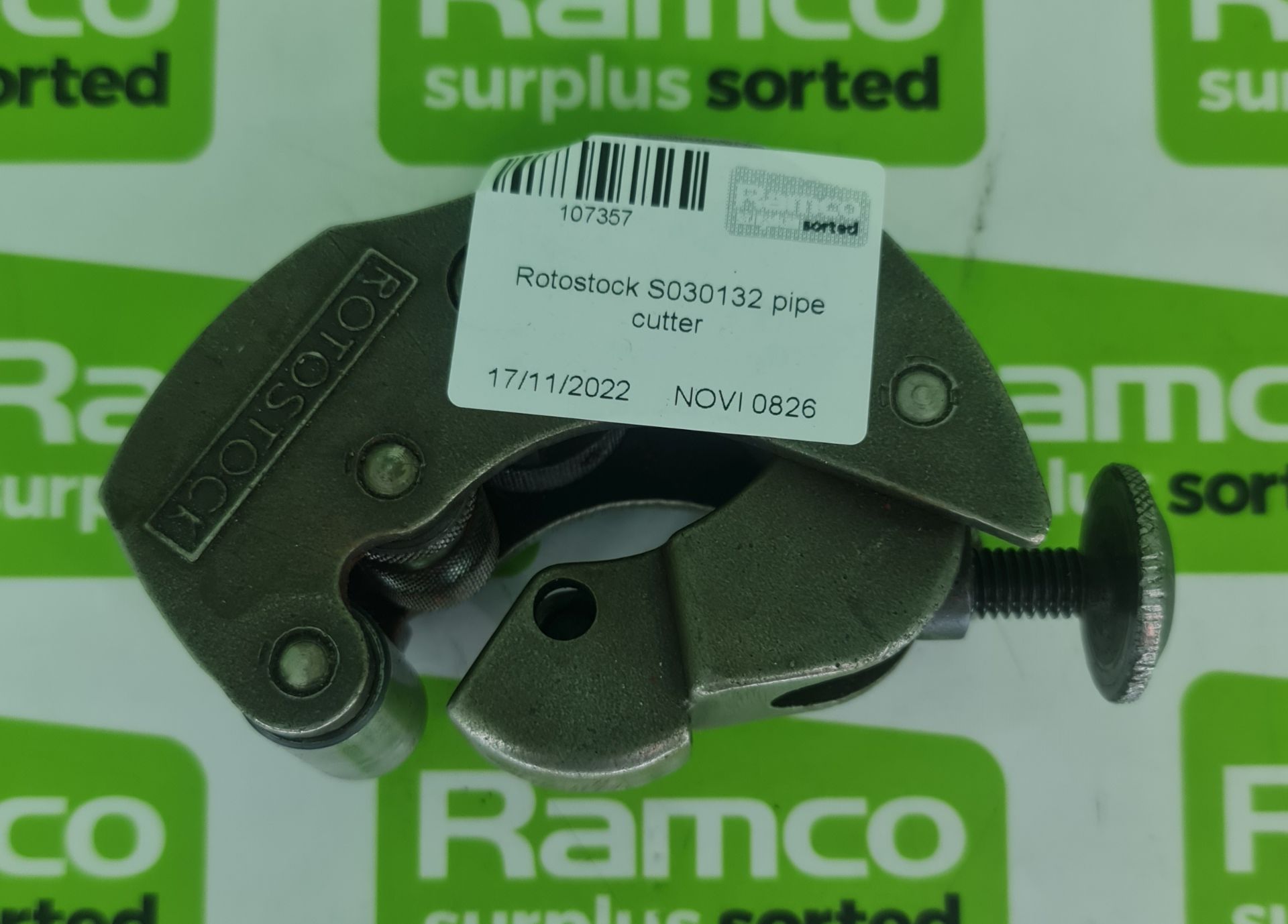 Rotostock S030132 pipe cutter