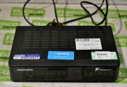 Manhattan Plaza HD-T2 freeview box