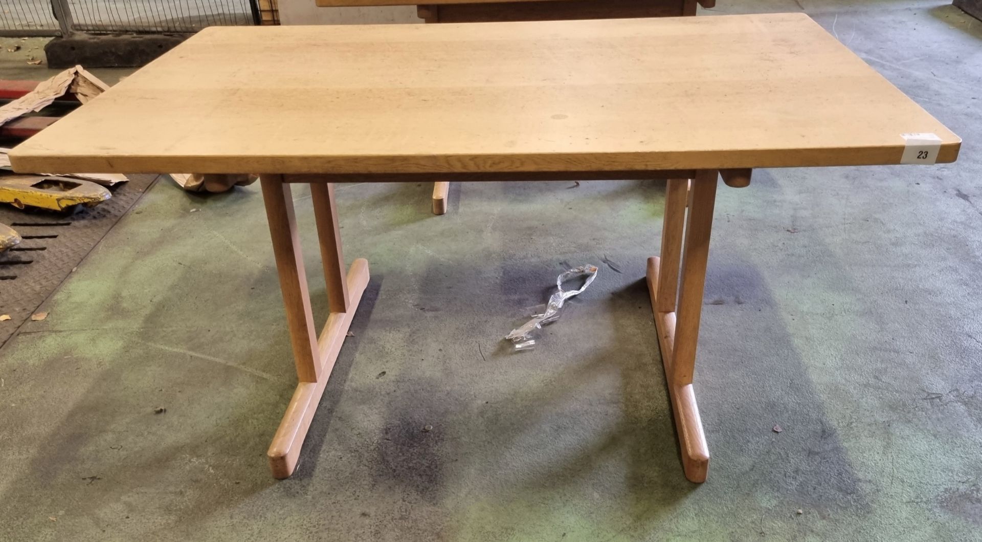 Fredericia Stolefabrik, Design Mogensen, Model no 6289, Wooden table - L150 x W97 x H72cm - Bild 2 aus 3