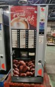 Miofino Selecta hot drinks vending machine - no key