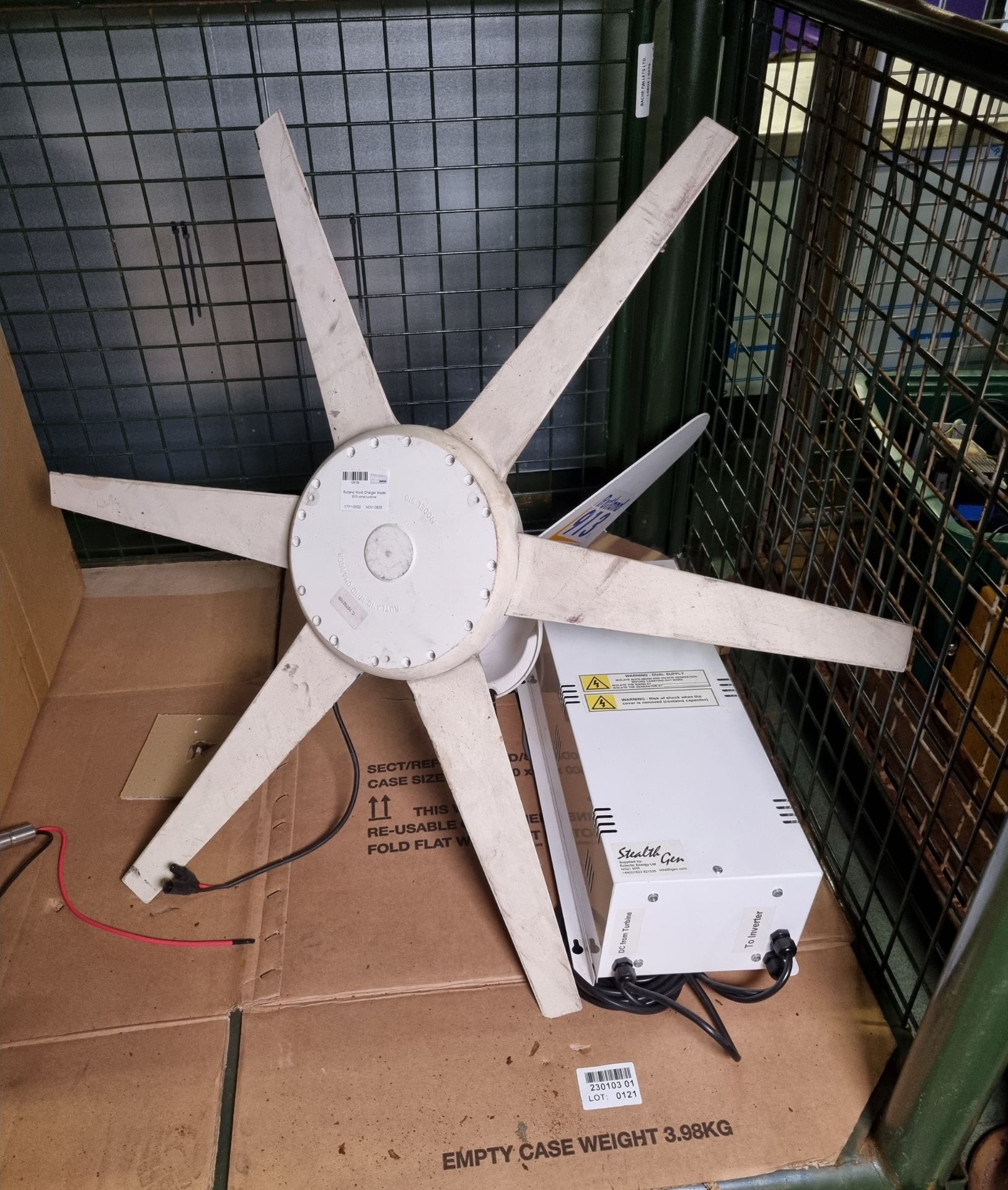 Rutland Wind Charger Model 910 wind turbine