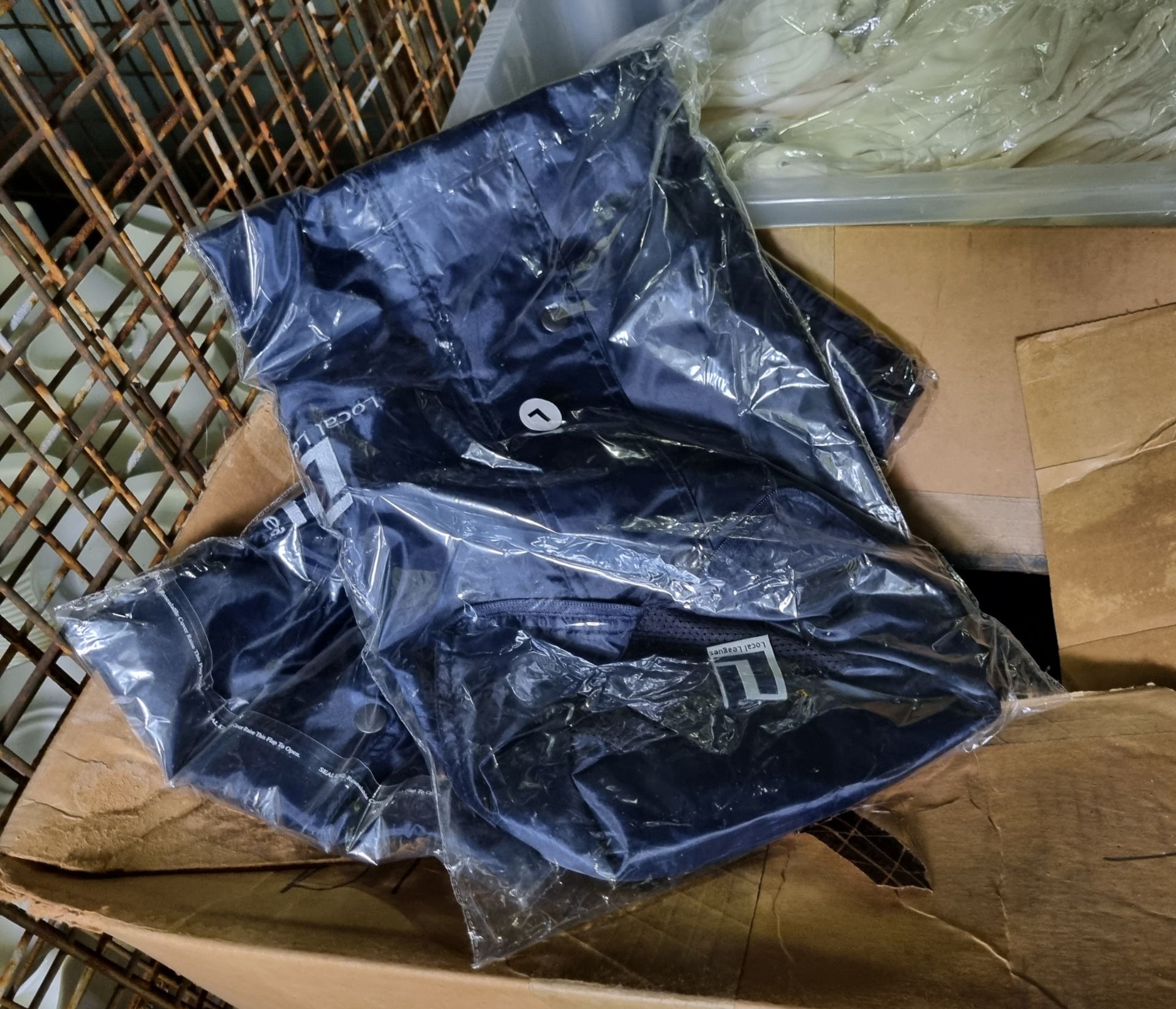 Box of Blue T-shirts - Size XL - approx 21, Box of Waterproof Jackets - Size L - approx. 18 - Image 3 of 4