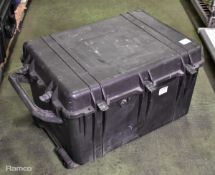 Peli 1660 black wheelie storage case - 80x60x50cm