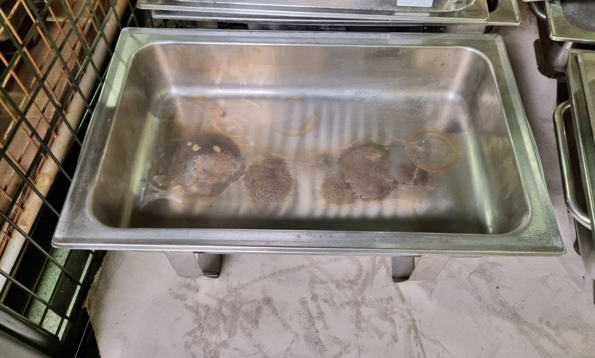 4x Olympia Milan stainless steel chafing dishes - Image 2 of 5