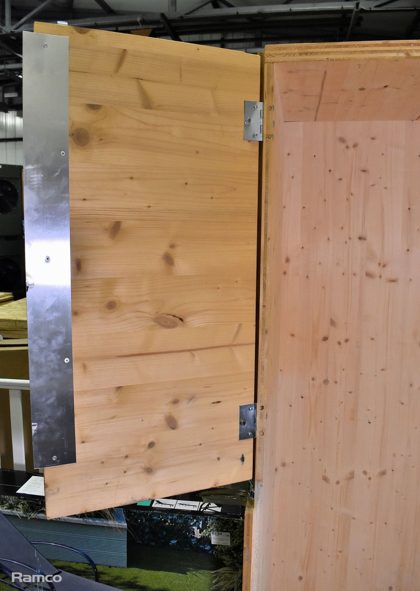 Wooden double door cabinet - 68x96x196cm - Bild 3 aus 7