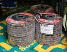 36 Neilsen 115mm aluminium oxide flap discs