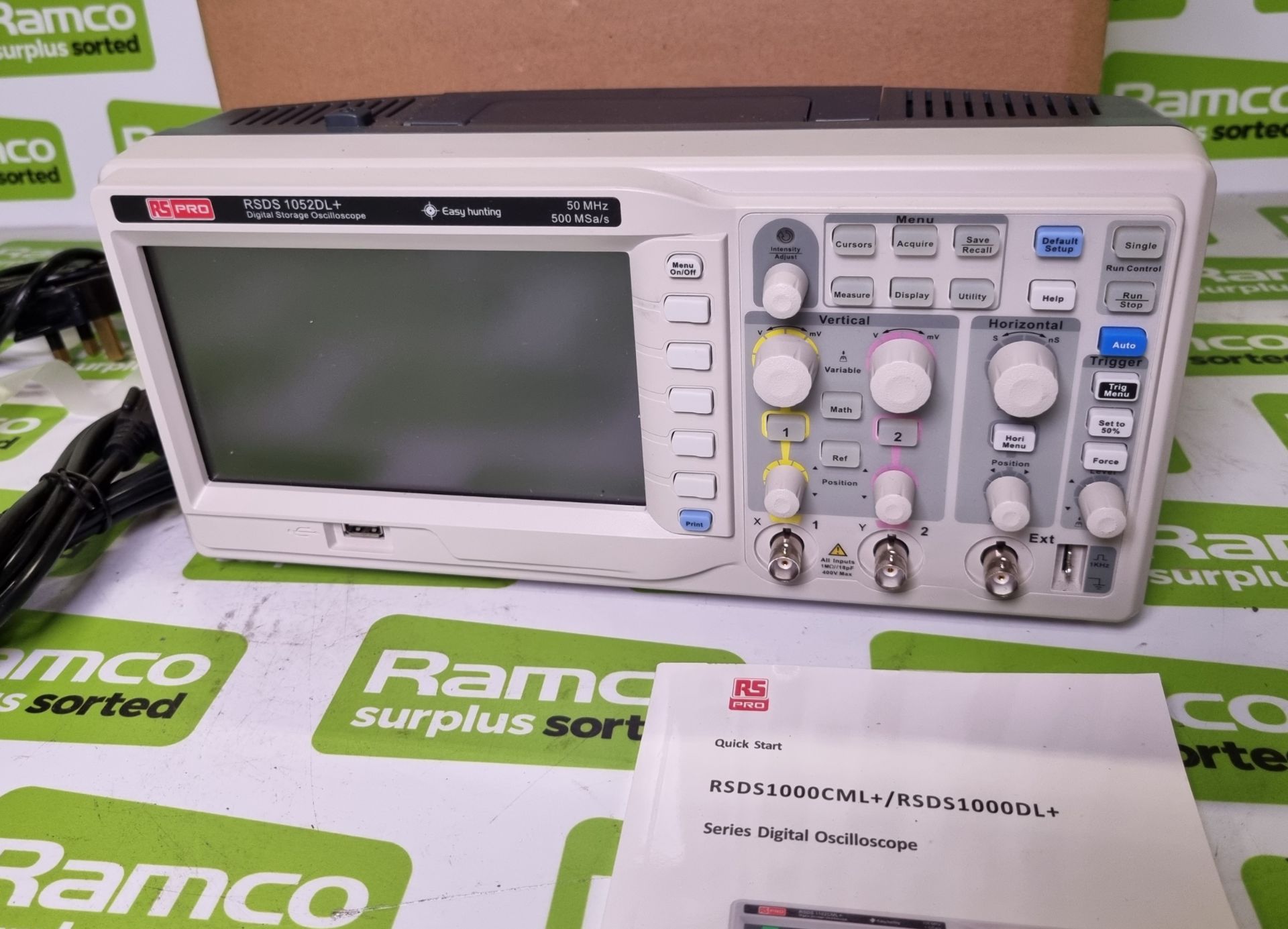 RS Pro RSDS 1052DL+ digital storage oscilloscope