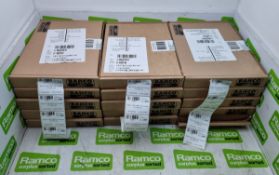 15x boxes of Bacho No6 plastic file handles - 10 per box