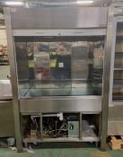 Grab and Go Display Fridge with Night Shutter