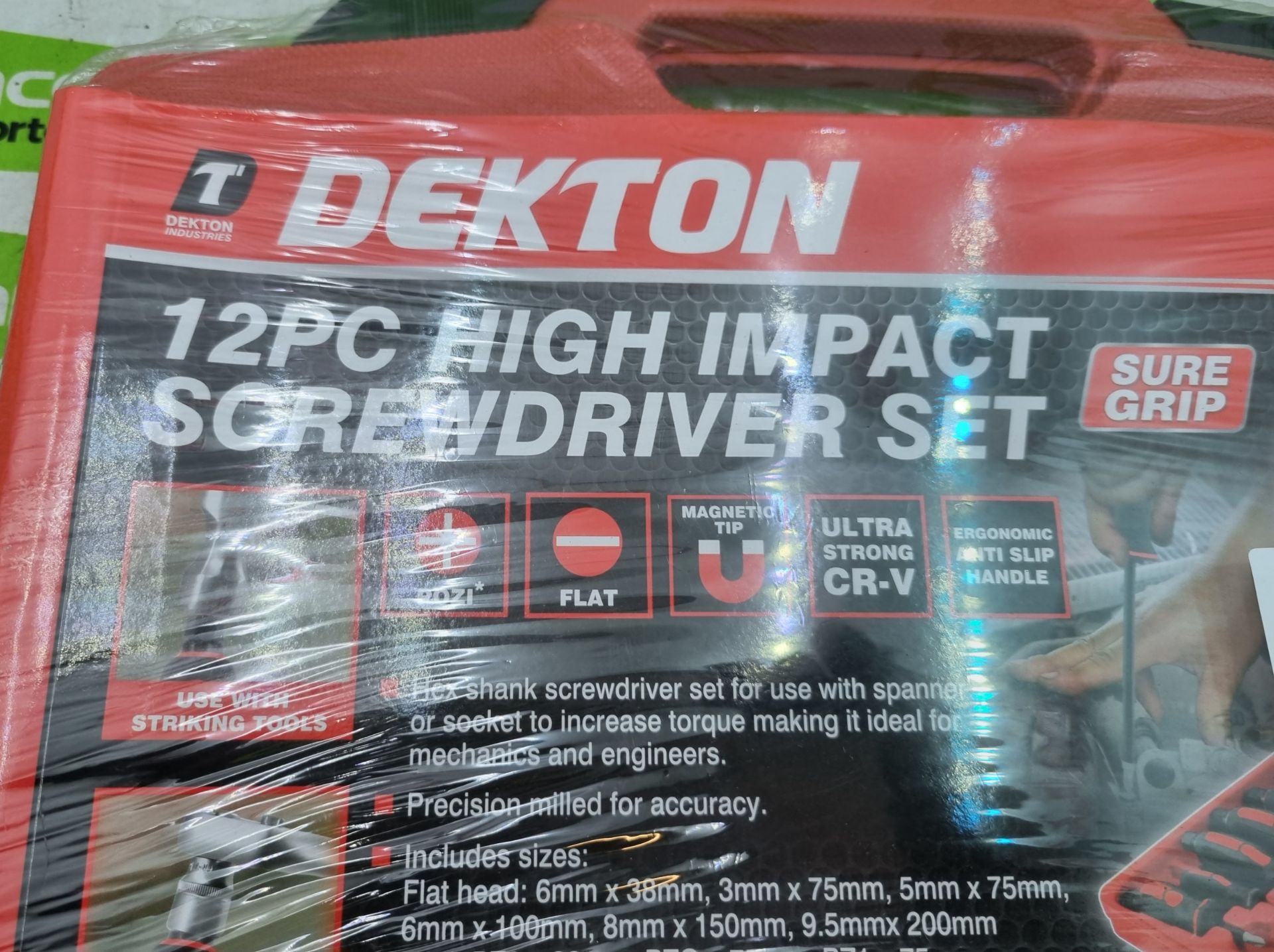 Dekton 12 piece High Impact Screwdriver Set - Image 2 of 3