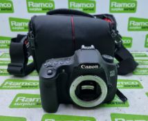 Canon EOS 60D camera with carry case - body only