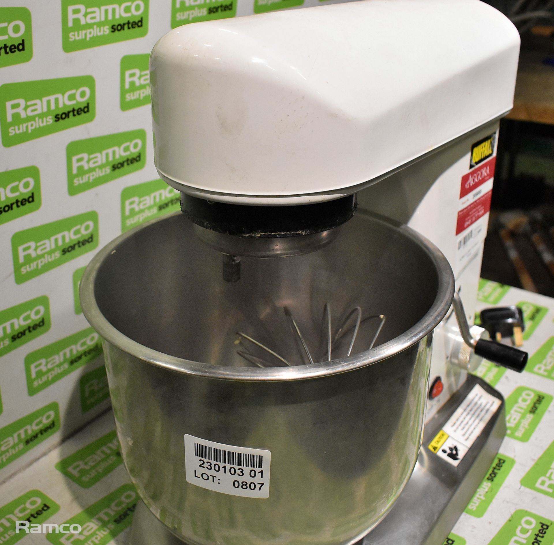 Buffalo GJ464 7ltr Stand Mixer - Image 3 of 4