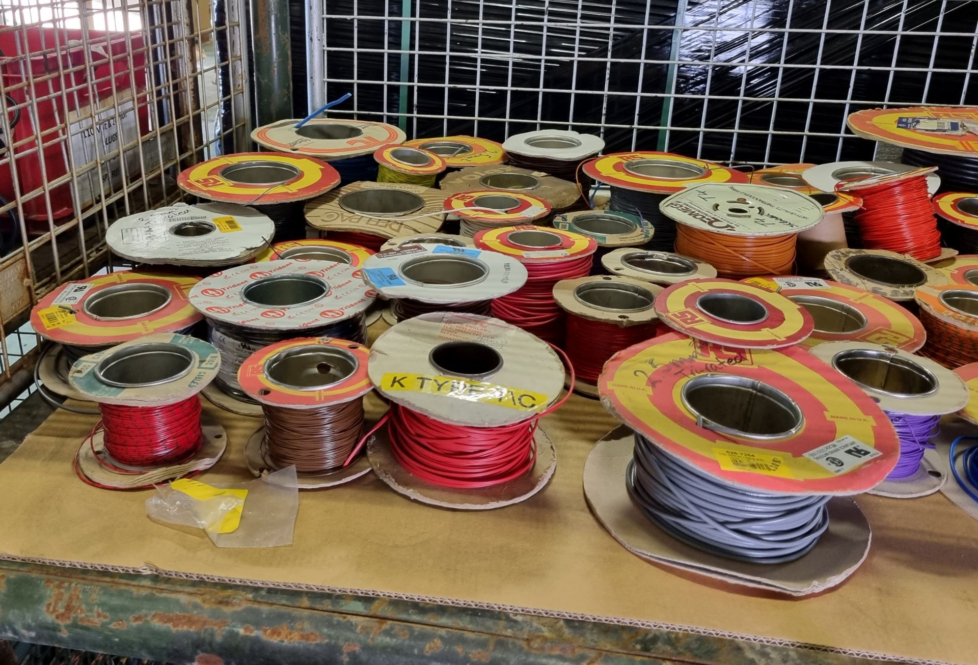 Multiple reels of electrical cable of assorted lengths, types, colours and gauges - Image 3 of 3