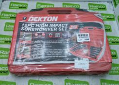 Dekton 12 piece High Impact Screwdriver Set