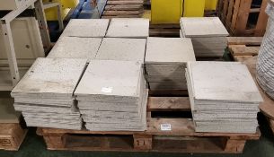 30x30cm lino tiles, approximately 270 pcs