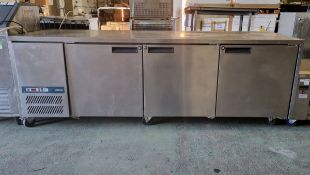 Williams Double Sided 3 Door Counter Fridge ME3U P/T