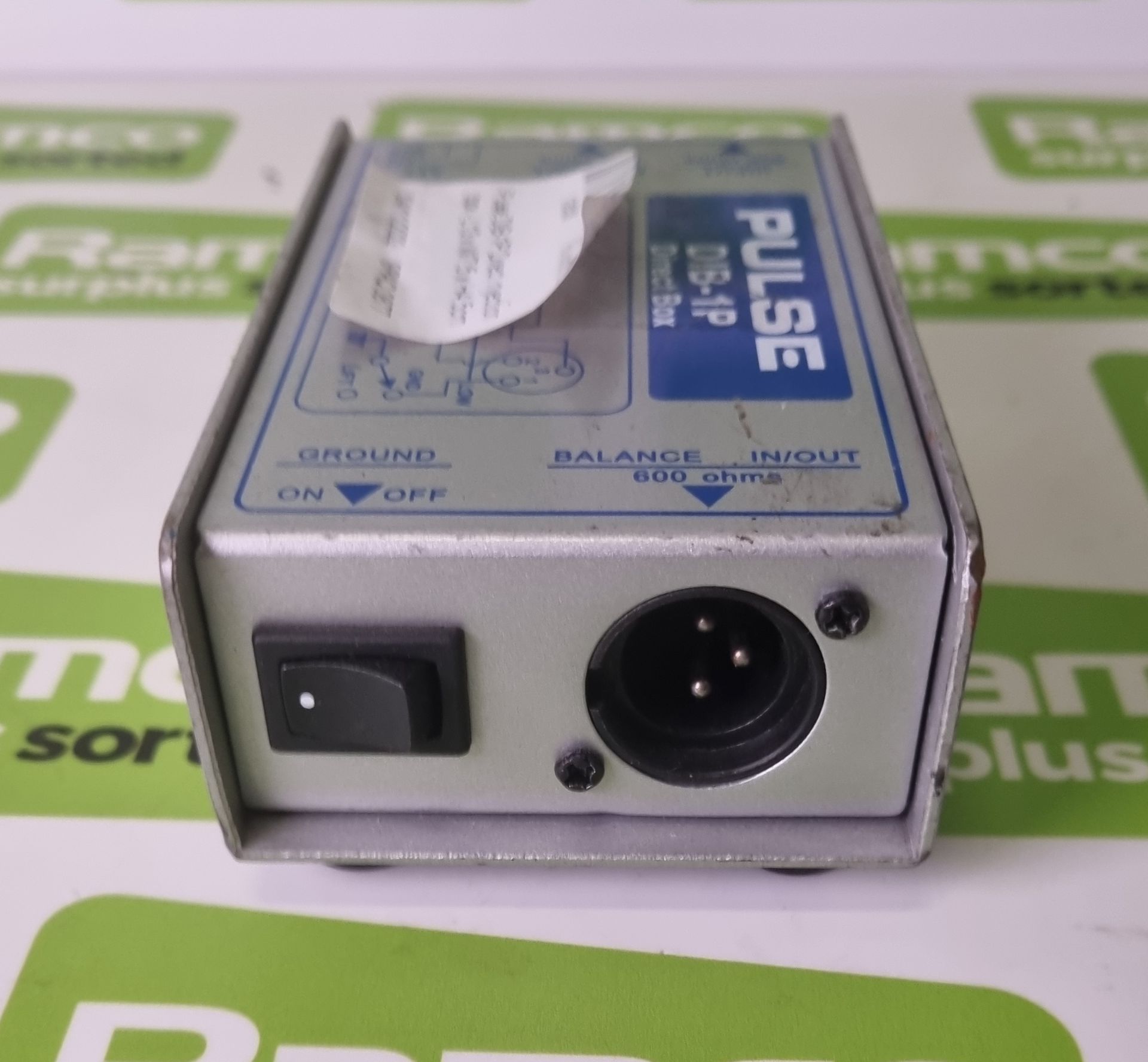 Pulse DIB-1P Direct injection box - L13 x W7.5 x H4.5cm - Image 2 of 3