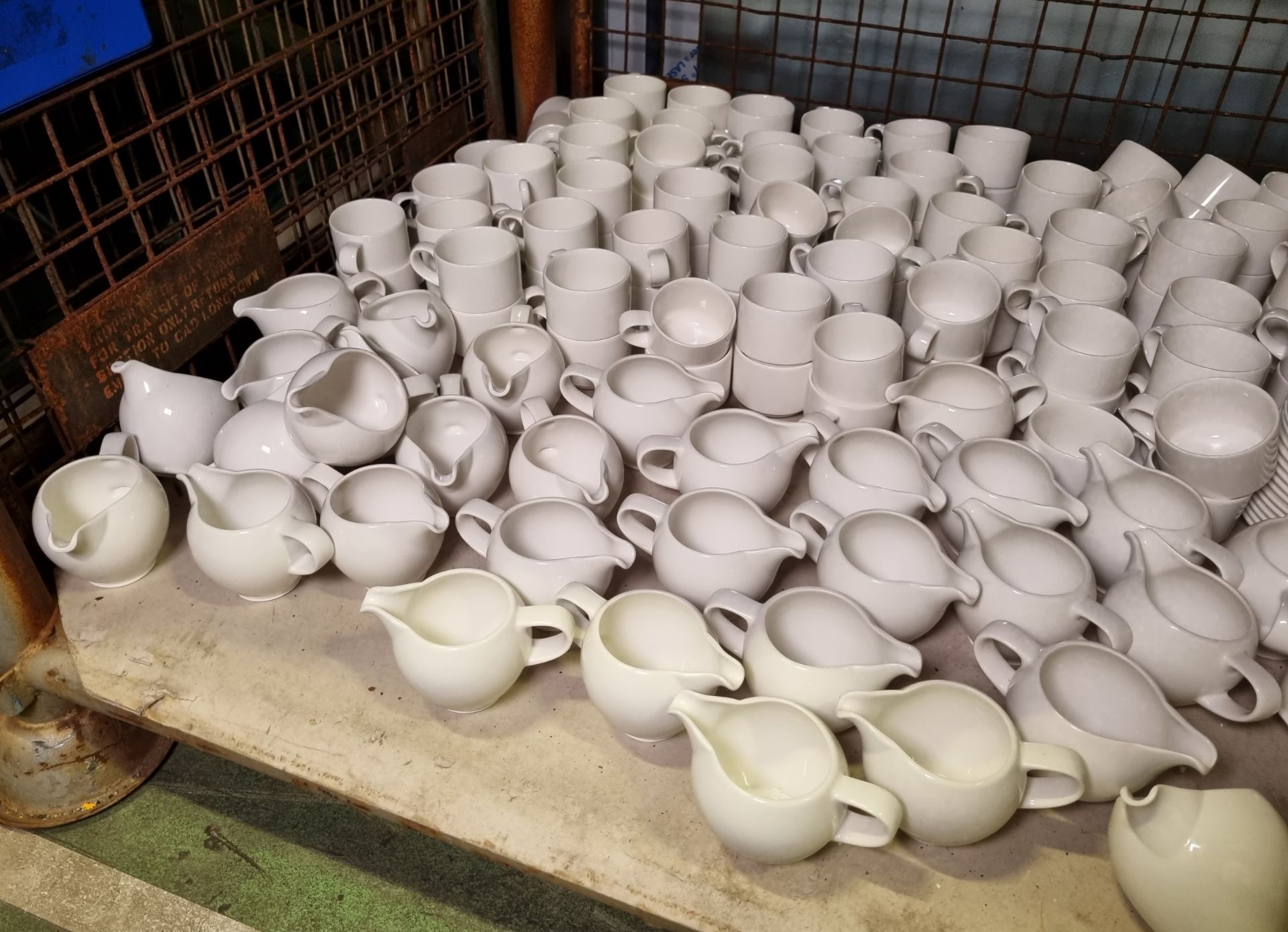 Crockery - Churchill Alchemy tea cups, side plates and milk jugs - Image 4 of 4