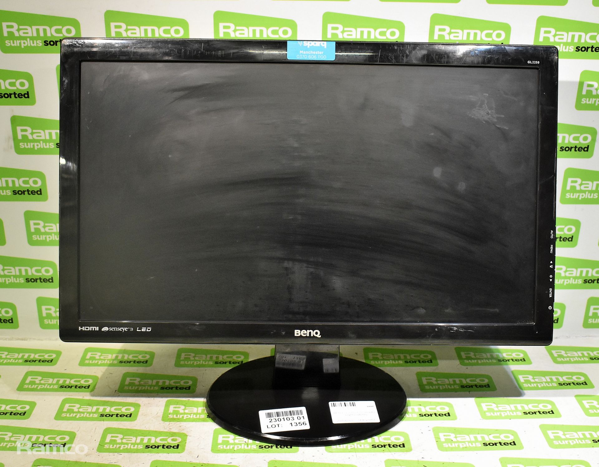 BENQ GL2250-T 22" monitor - slight scratches