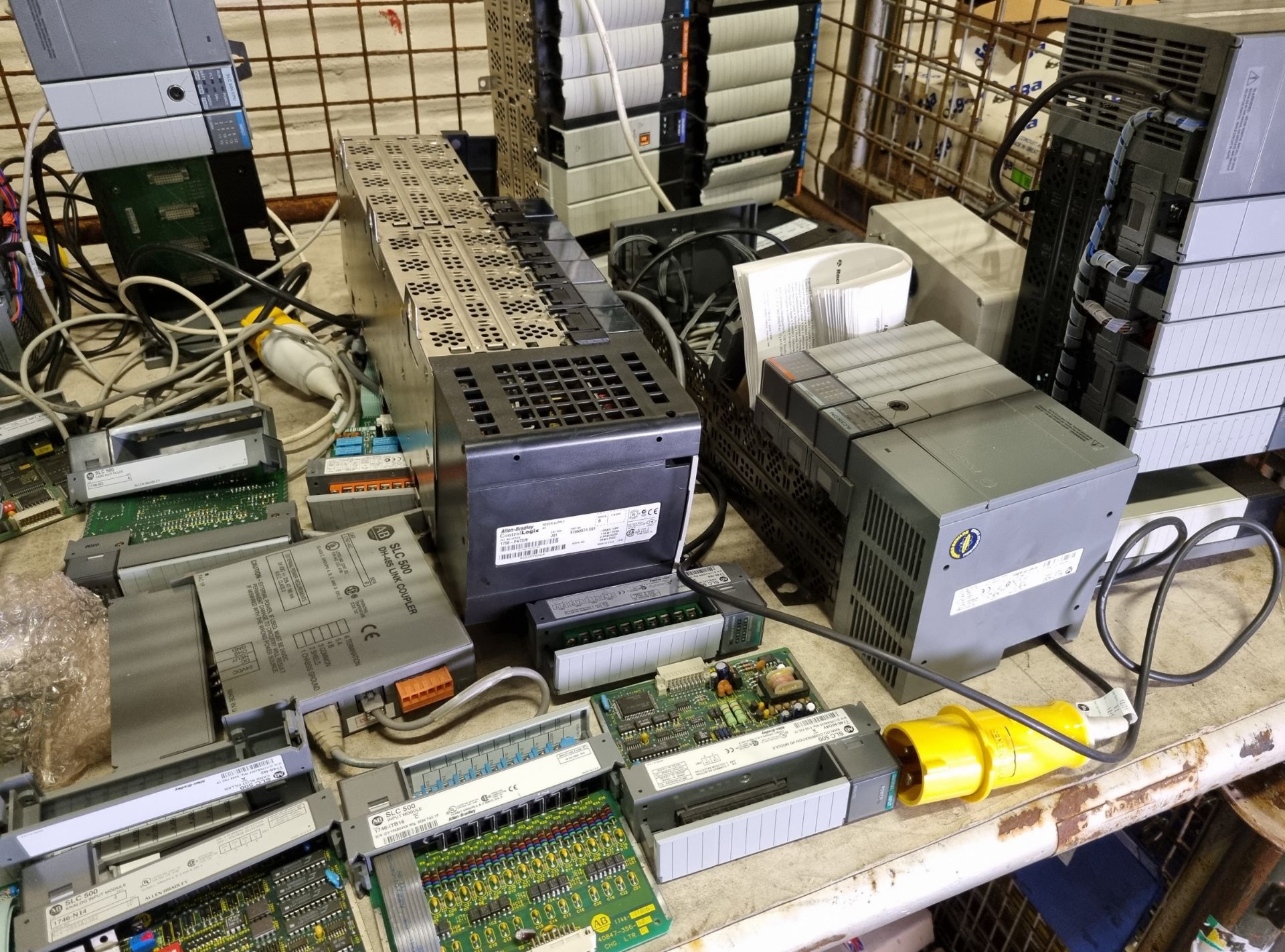 Allen-Bradley SLC 500 power supply racks and multiple types of input modules - Image 6 of 6
