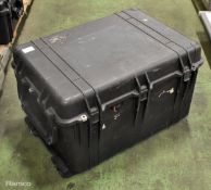 Peli 1660 black wheelie storage case - 80x60x50cm