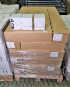 55x boxes of Corpro F1100-P3 RD filters - 15 pairs per box & 3x Corpro HM 1400 respirators - Large